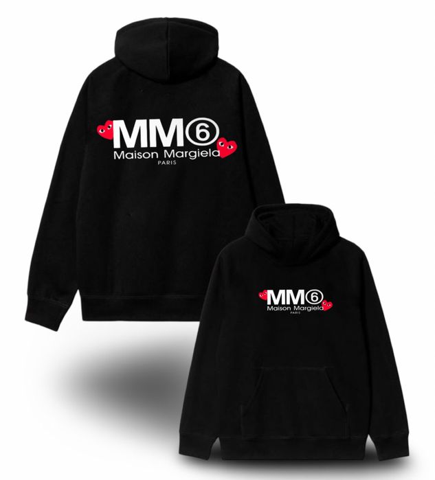 Худи Maison Margiela Paris Logo Унисекс мейсон марджела MM6 толстовка