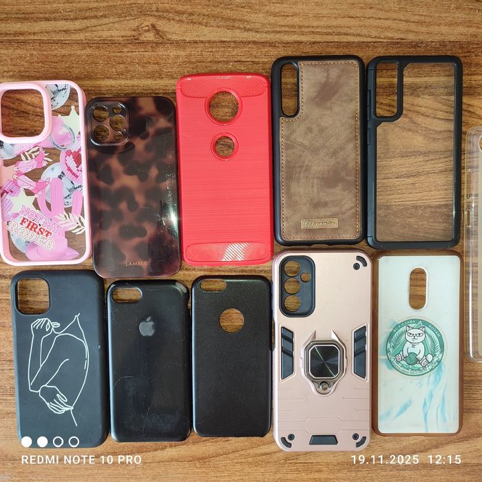 Чехлы для телефонов 10 шт