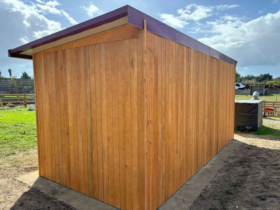 abrigo de jardim - Madeira&Conforto - cmb.19