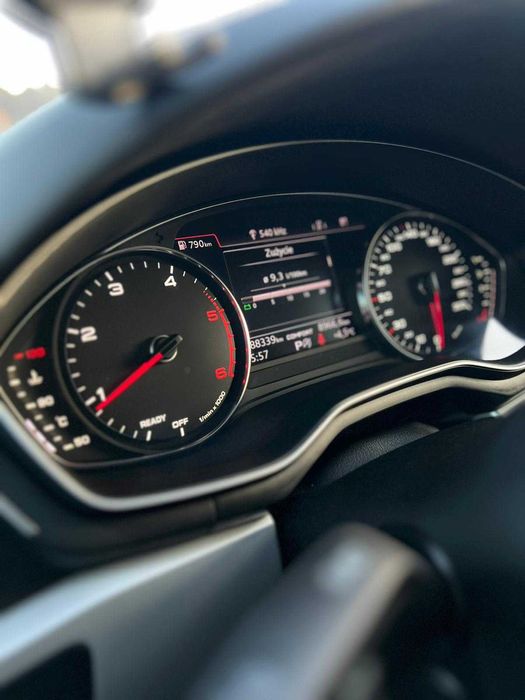 Audi A4 Quattro 2.0 TDI 190KM, radary, kamery, pełna historia, ASO
