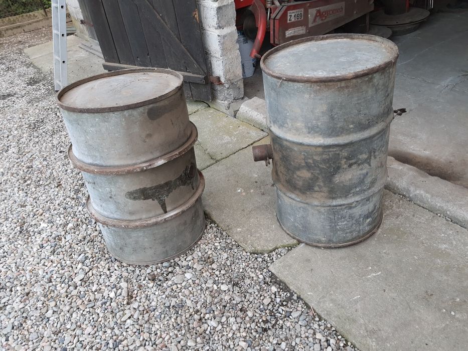Beczka 200l metalowa