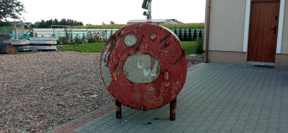 Zbiornik po oleju opałowym dwupłaszczowy