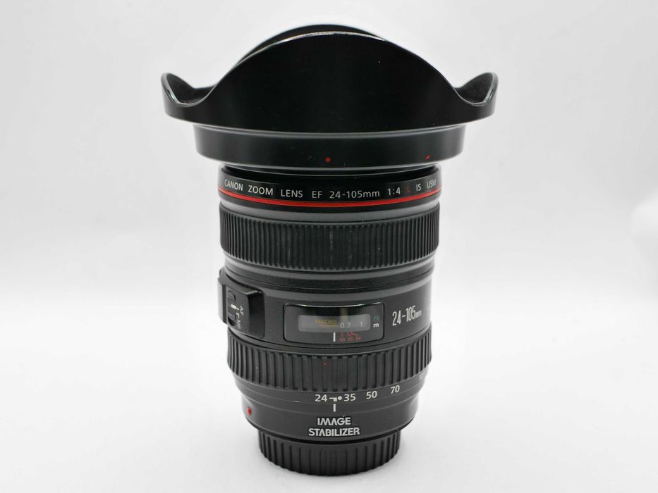 Obiektyw Canon EF 24-105mm f/4L IS USM sprawny ale ... + taśma flex