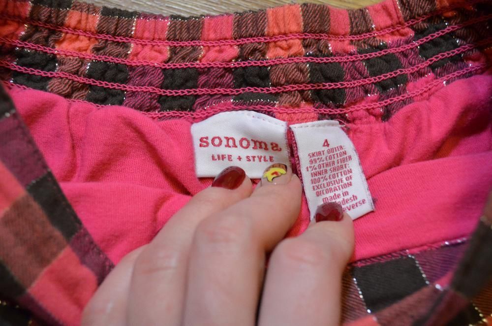 Юбочка с шортиками на девочку до 4-х лет. Америка!