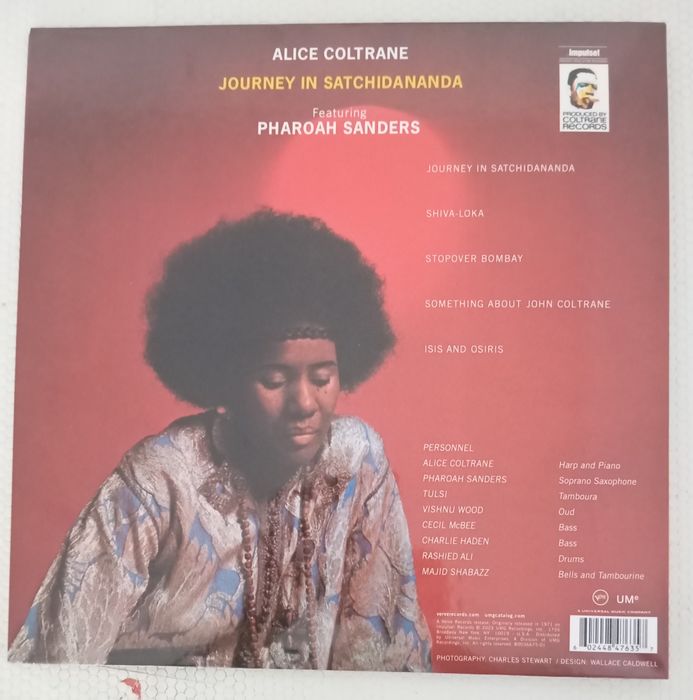 Vinil Alice Coltrane - journey in satchidananda