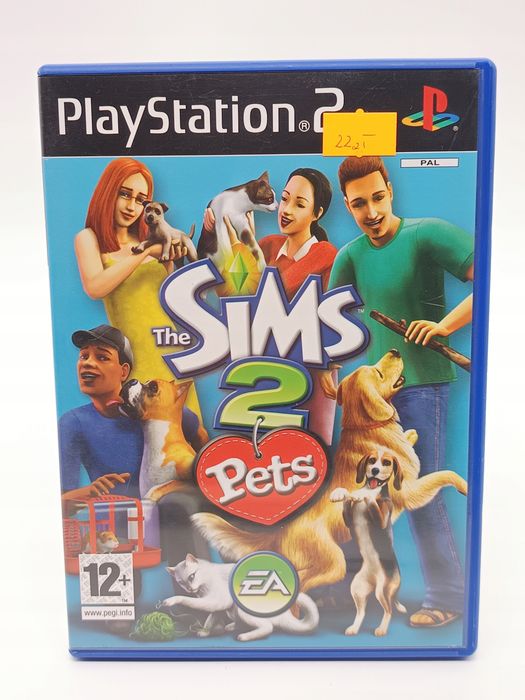 gra the sims 2 pets sony playstation 2 (ps2)