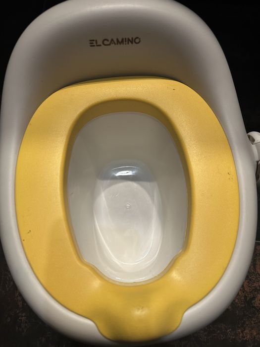 Дитячий горщик Діно дінозавр Babyhood 3в1 сірий