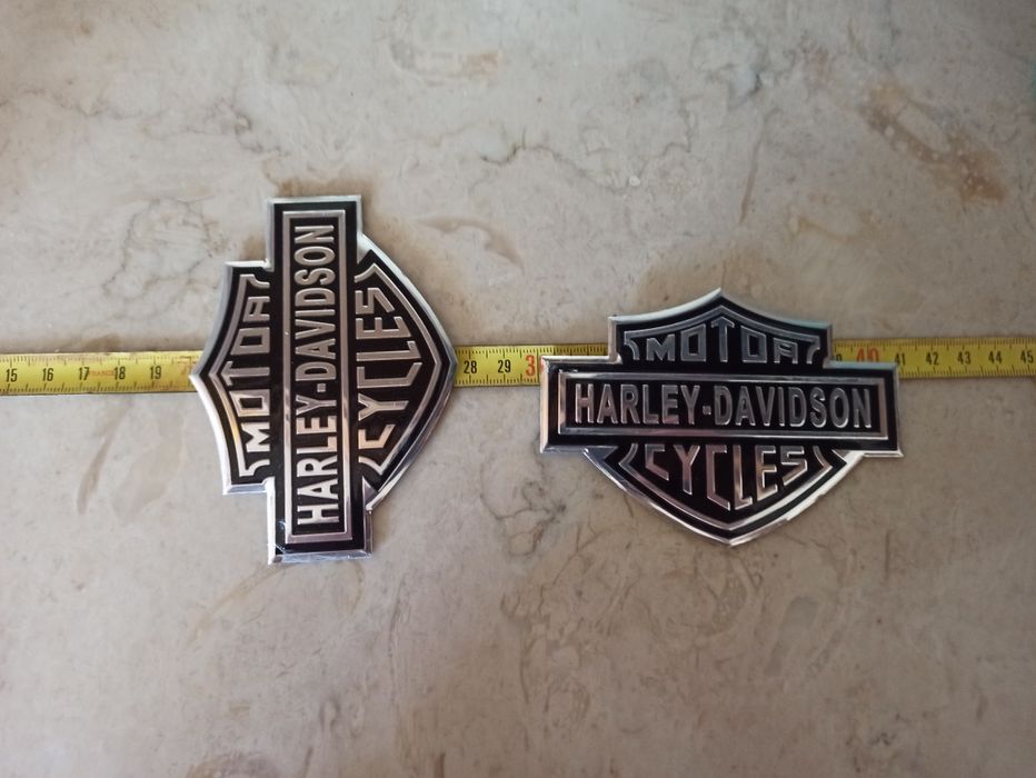 2 Símbolos metálicos Harley Davidson depósito
