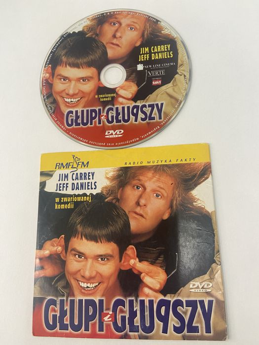 „Głupi i głupszy" film na płycie DVD