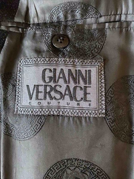 Пальто мужское Ganni Versace шерстяное