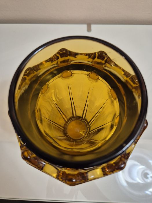 Wazon diatret szkło PRL