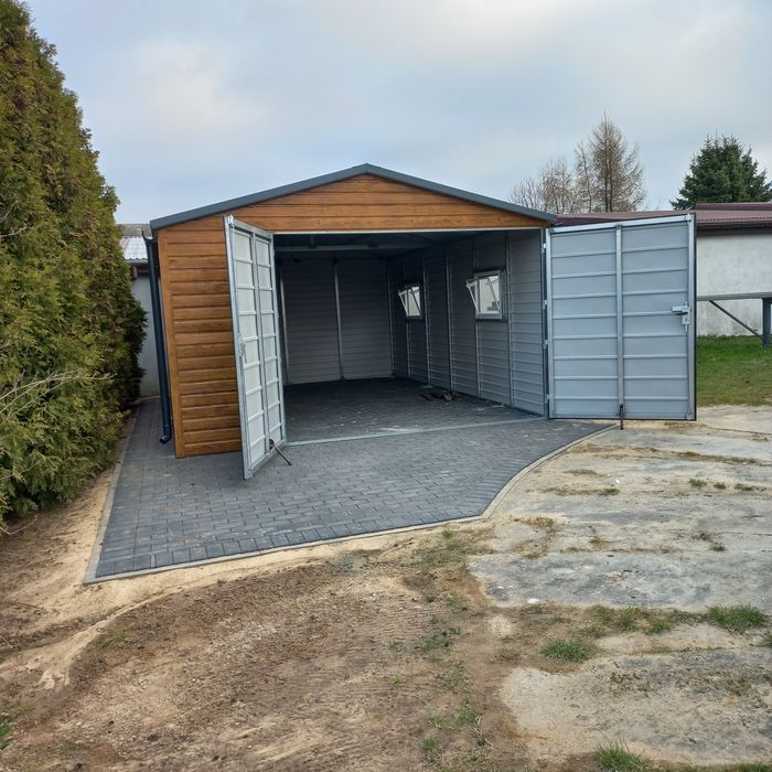 Garaż 4x6 solidna konstrukcja profi 100%l Producent