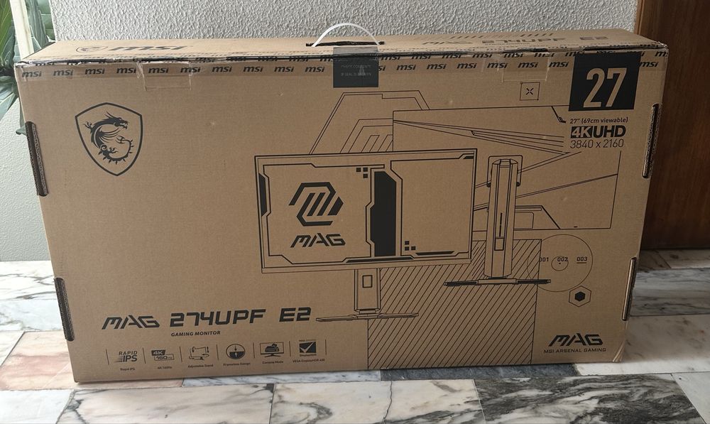 Monitor MSI MAG 4K 160hz 27” (U274UPF E2)