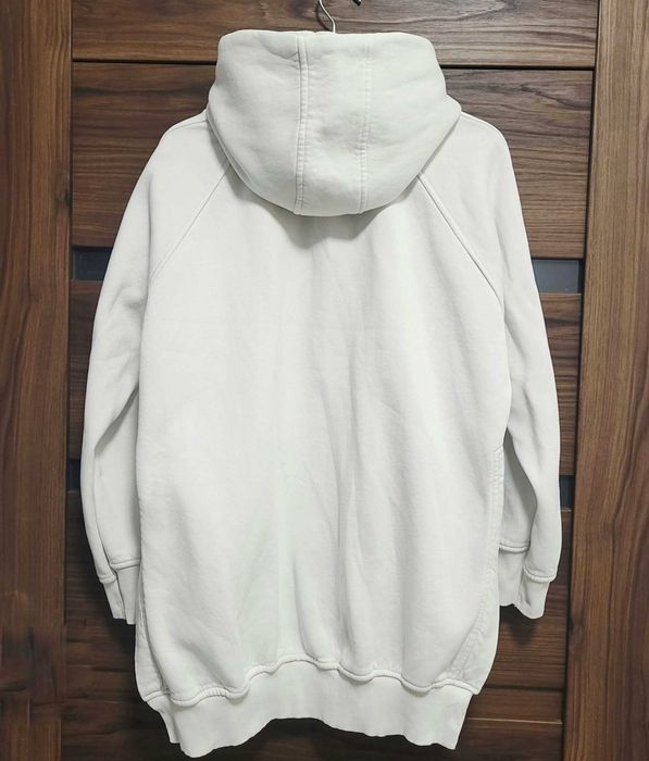 Bluza damska z kapturem rozcięcie po bokach oversize