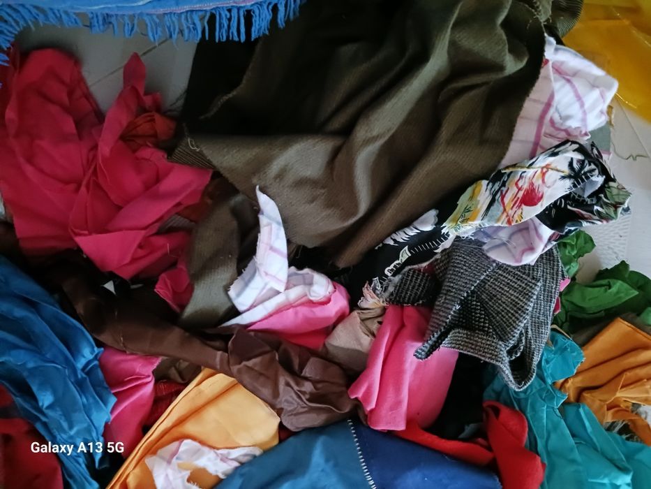 Lote de varios tecidos