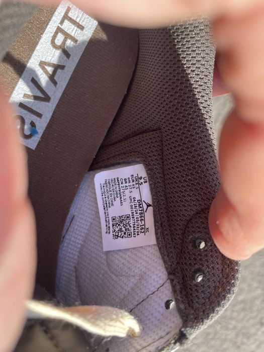 Jordan 1 Retro Travis Scott «Reverse Mocha». Мока.