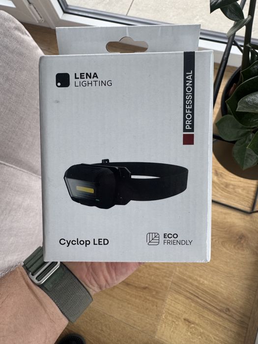 Lampa czołówka CYCLOP LED 334689 Lena Lighting