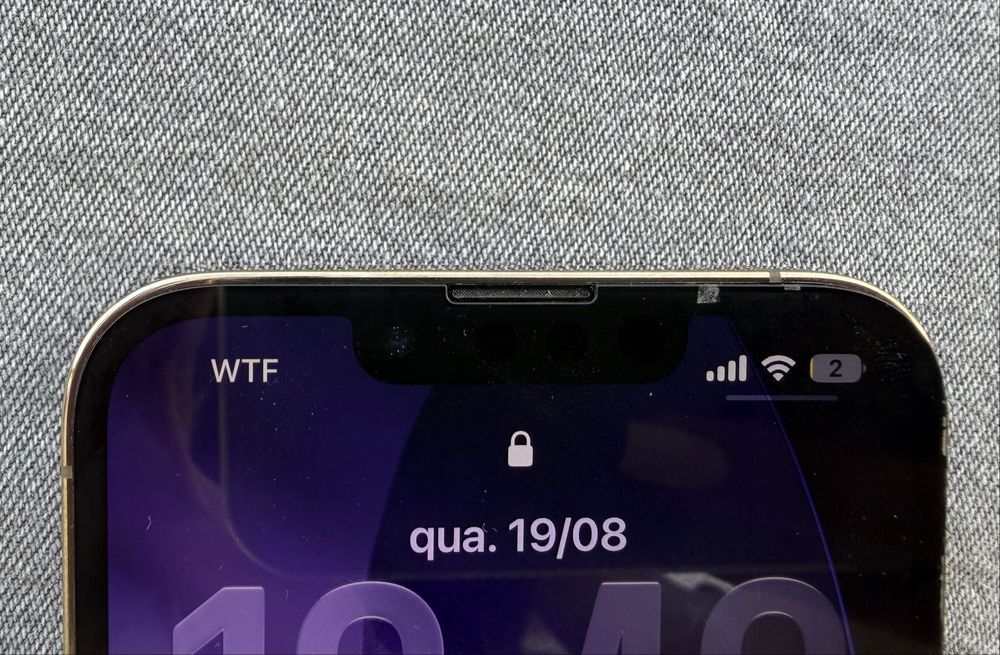 iPhone 13 Pro 128 GB Dourado – Muito bom estado – 100% funcional