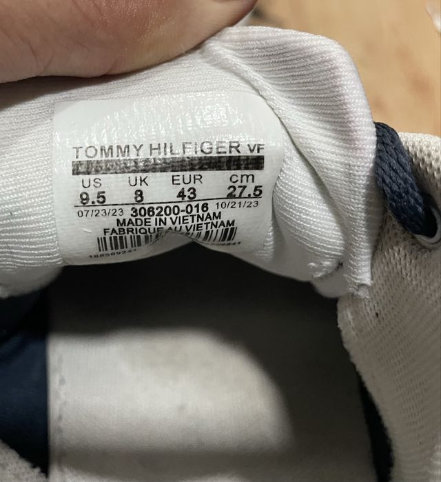 Sapatillhas tommy 43 azuis