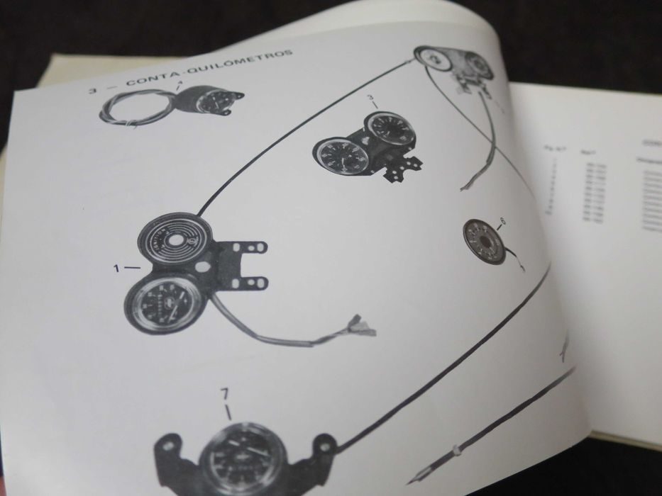 Catálogo peças Famel motorizadas antigas 50 cc Famel XF 17 etc...