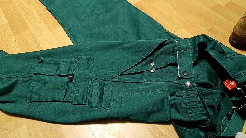 Męskie ogrodniczki ENGELBERT STRAUSS CLASSIC r.L(52) stan bardzo dobry