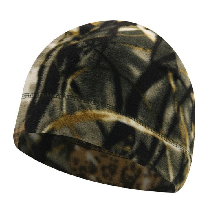 Шапка  флісова  камуфляж