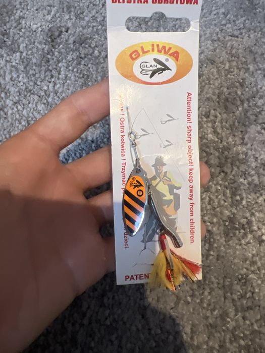 Wędkarska przynęta obrotowa