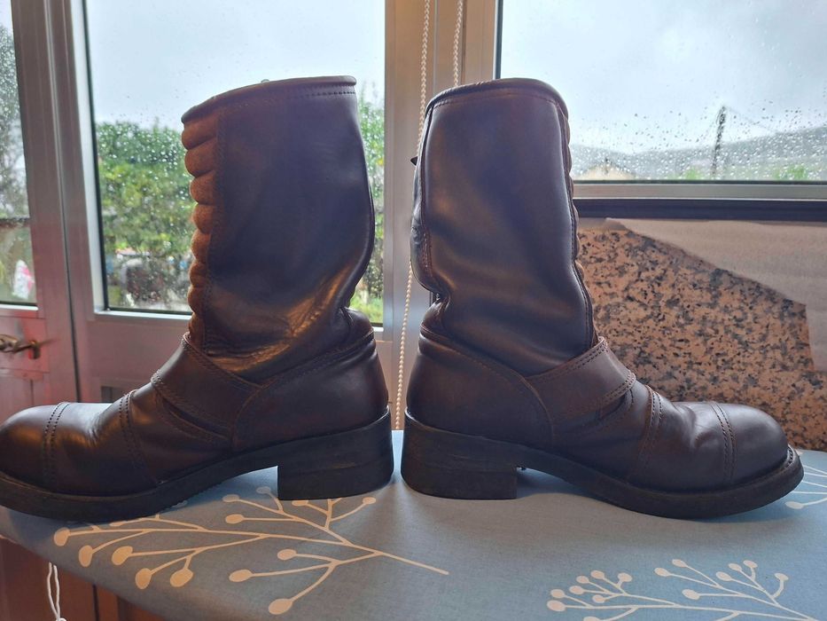 Botas Sendra de Couro Marrom 42 - Vintage