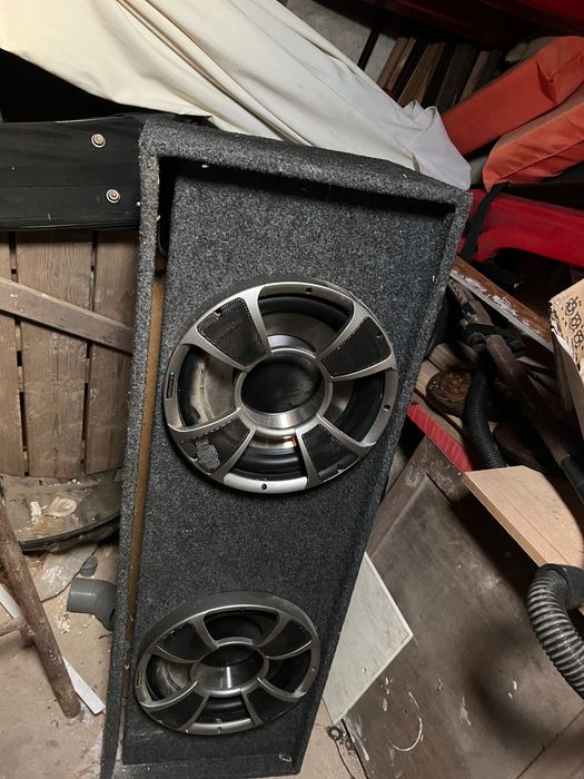 Vendo coluna de som para automóvel