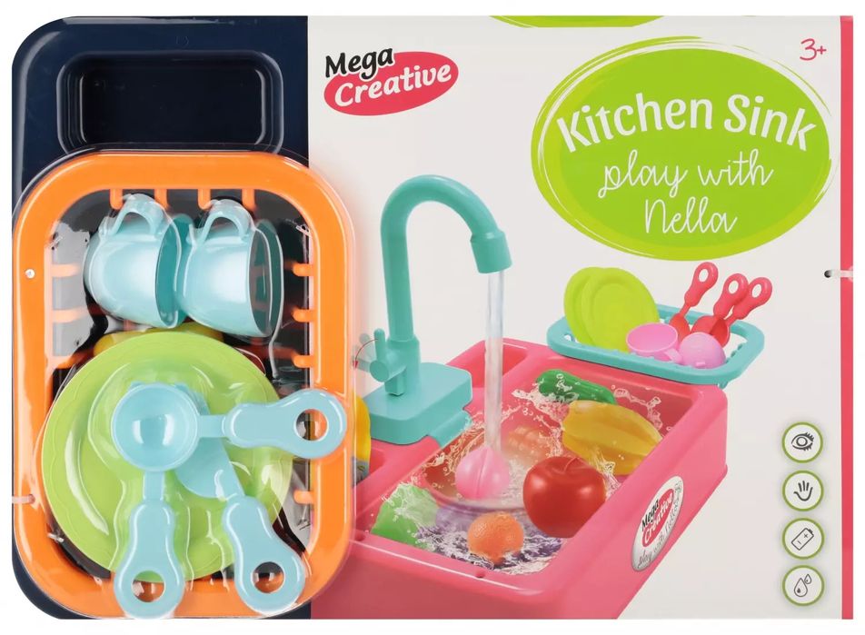Zest Kuchenny Zlew B/o Akc 35x25x10 Nella Mc Gra. Mega Creative. Nowy Produkt