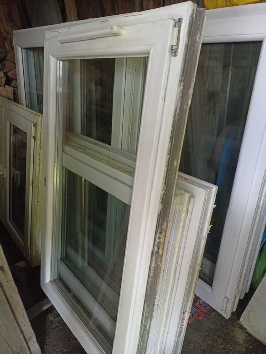 Okno PCV z demontażu