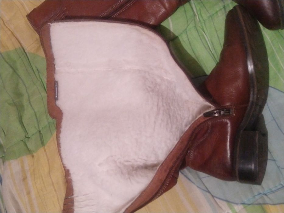 Сапоги жіночі теплі