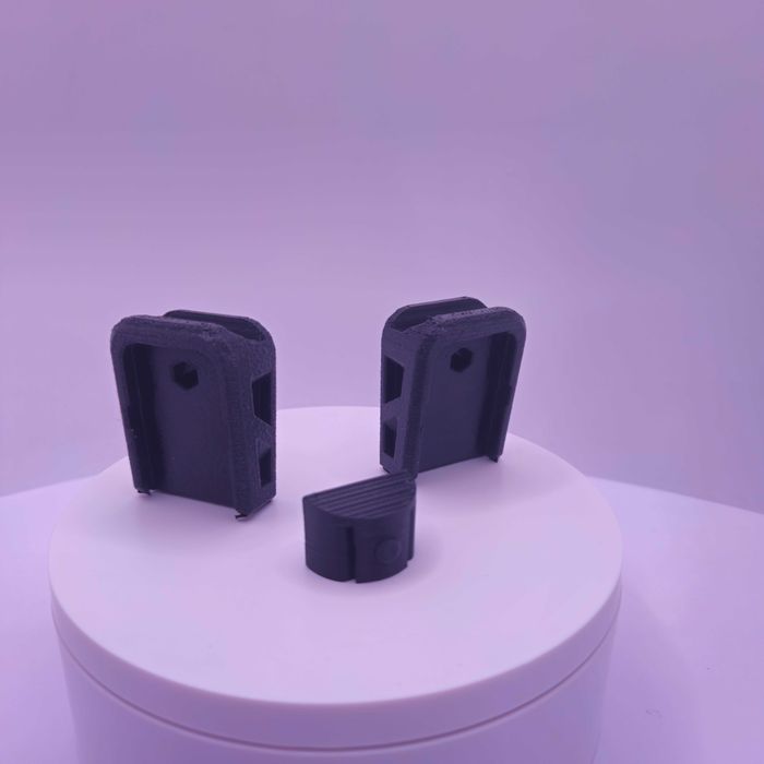 Glock 17/19 Base Pad e Plugue de inserção