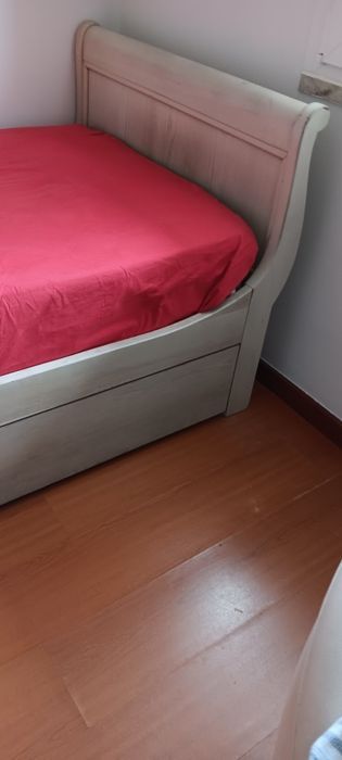 Cama madeira maciça-Arboretto