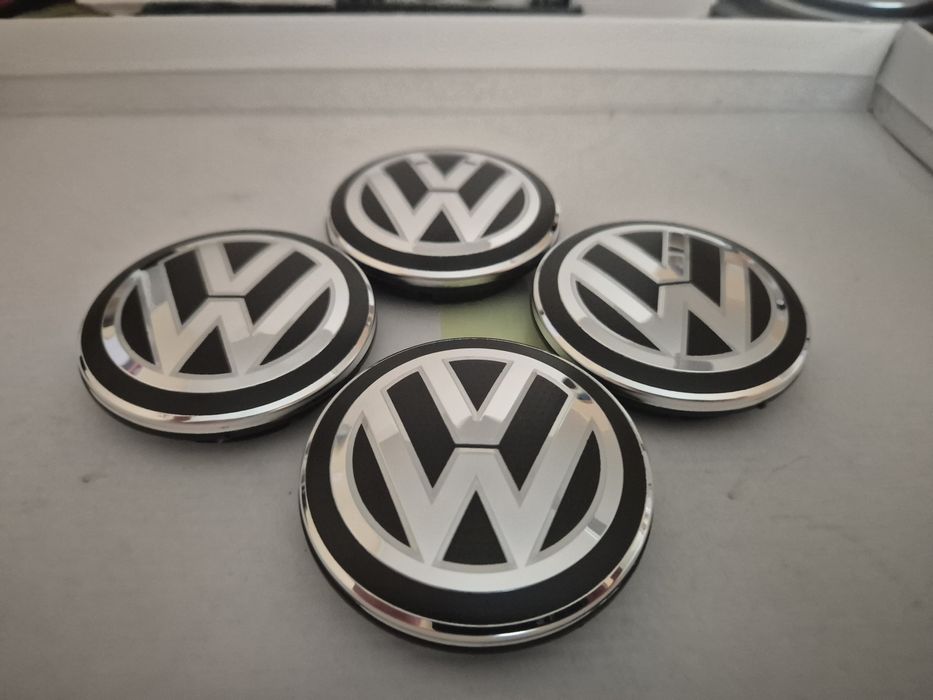 Dekielki kapsle kołpaki do alu felg Tiguan Caddy Sharan Arteon 65mm