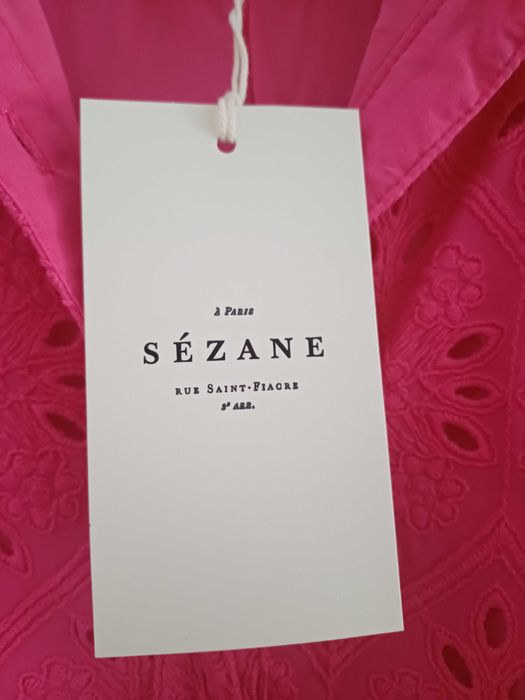 Vestido rosa / fúcsia da Sézane