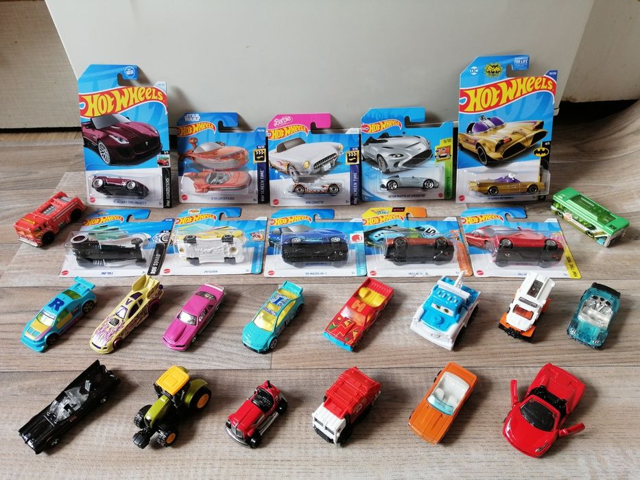 Hot wheels, Matchbox металеві машинки