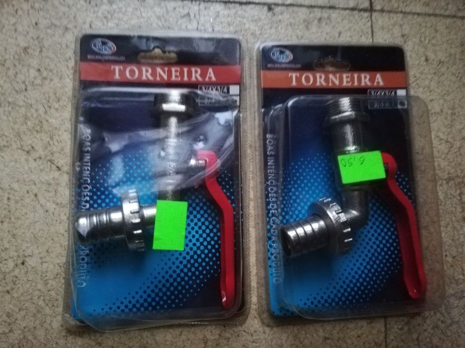 Torneira de 3/4  saída 1pol NOVAS Embalada