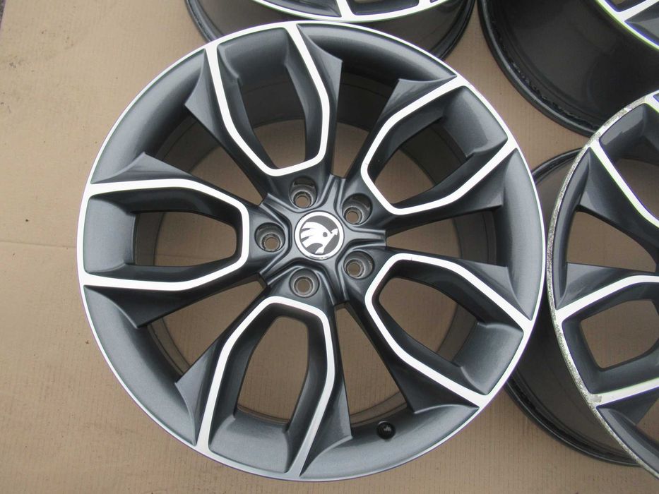 Alufelgi 4szt R19 SKODA YETI,Octavia 2,3,4,SUPER B,Kodiaq,Karoq,VW,AUDI,SEAT  4605