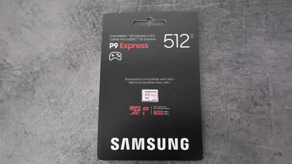 Карта памяти Samsung P9 Express microSD Express Card, 512GB microSDXC