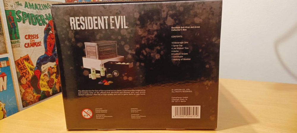 Resident evil First Aid Drink Collector´s Box