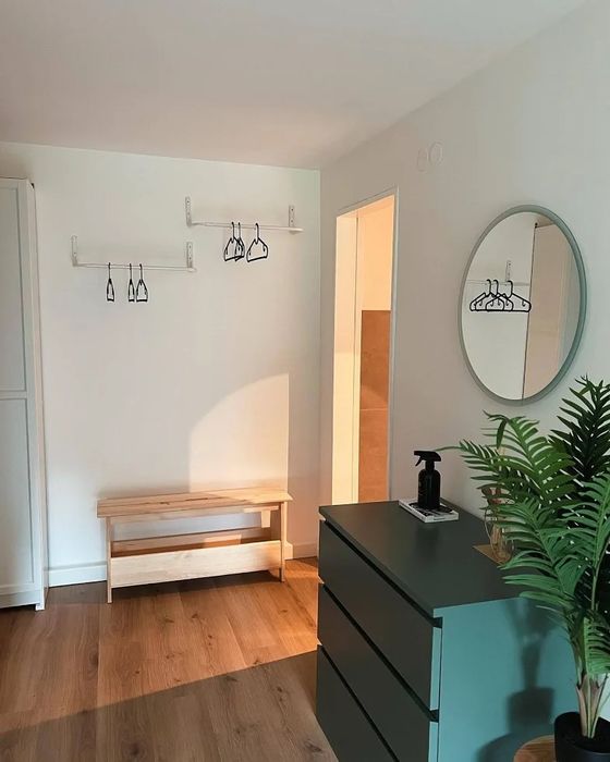 MULIG Suporte p/cabides, branco ikea
