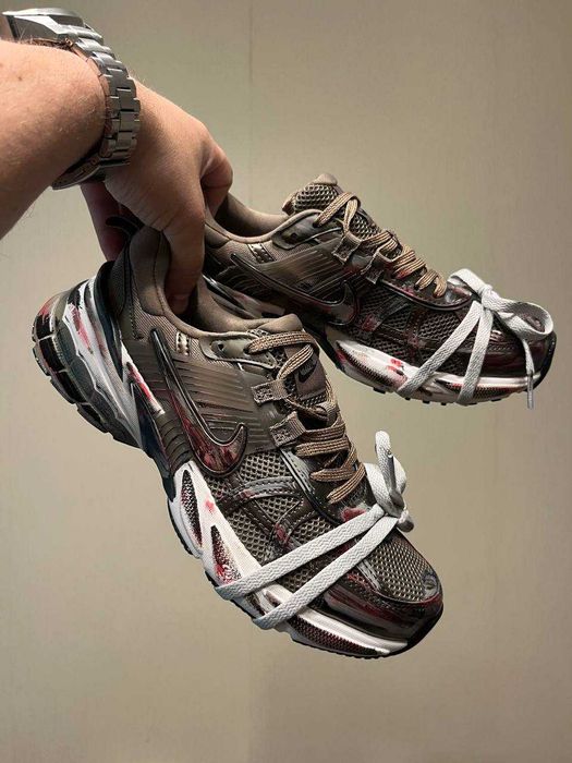 Чоловічі кросівки Nike V2K Runtekk Brown Custom