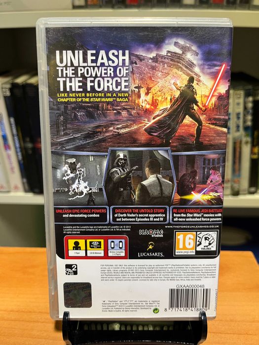 Star Wars The Force Unleashed PSP