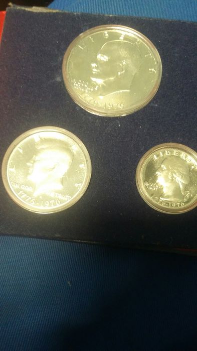 monety kolekcjonerskie dolar pół dolarówka ćwierć dolarówka