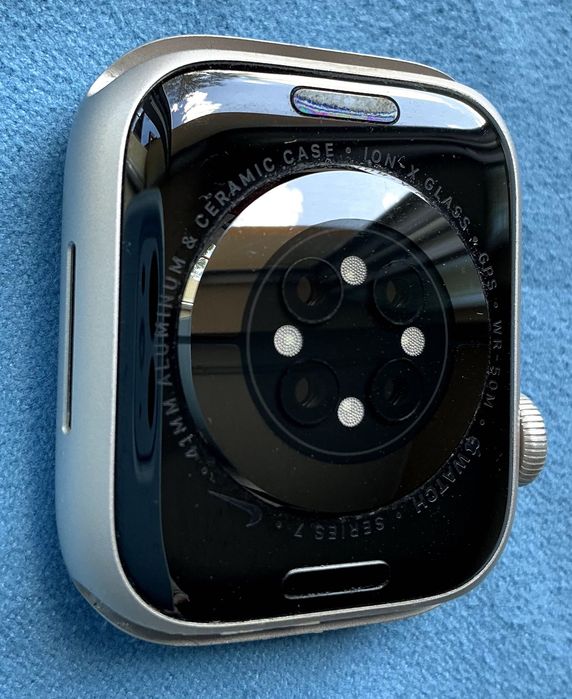 Apple Watch Series 7 Nike Edition 41 mm Starlight (GPS) Оригинал годинник