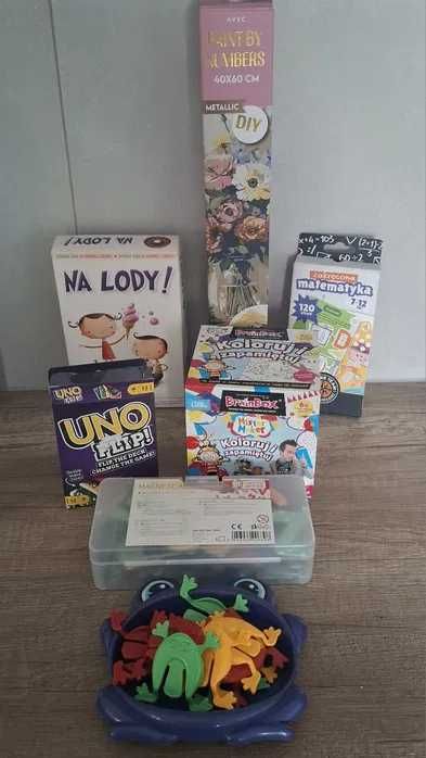 Zestaw gry Na lody UNO magnesy Brain Box CzuCzu