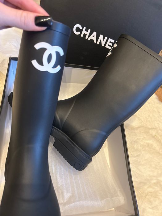 Kalosze CHANEL kozaki damskie rozmiar 39