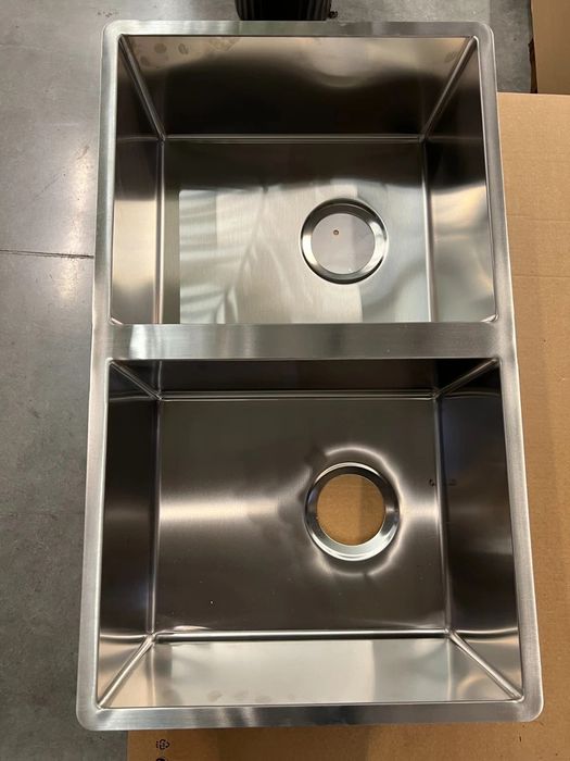 Lava-loiça / Pia Dupla em Inox (Novo) IKEA NORRSJÖN (73x44 cm)