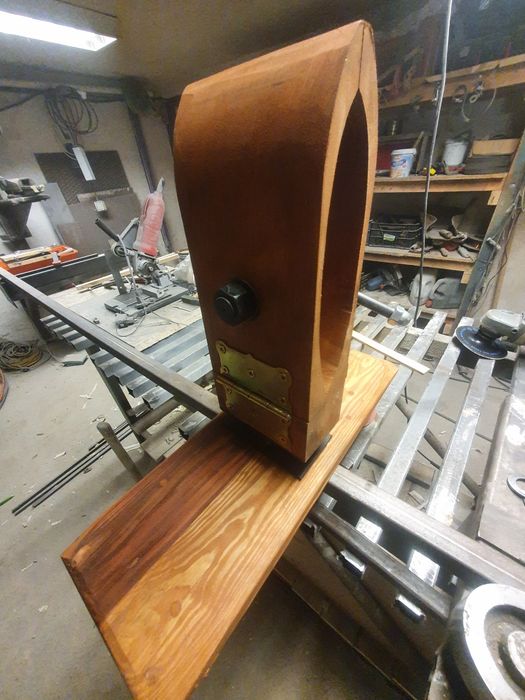 Konik rymarski do skory imadło kaletnicze  pochylany bukowe mocne